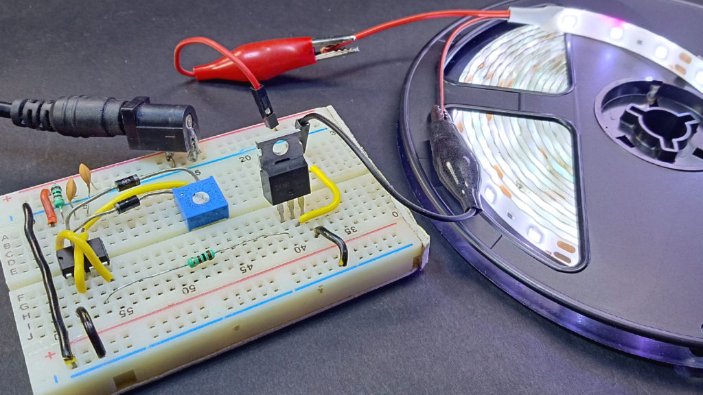 555 PWM LED Dimmer Circuit