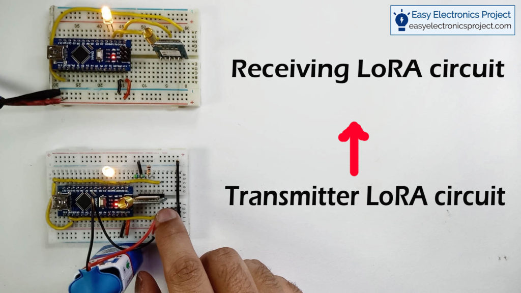 LoRA and Arduino Control Relay
