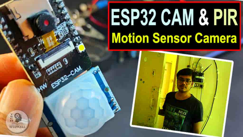 esp32cam PIR motion sensor camera