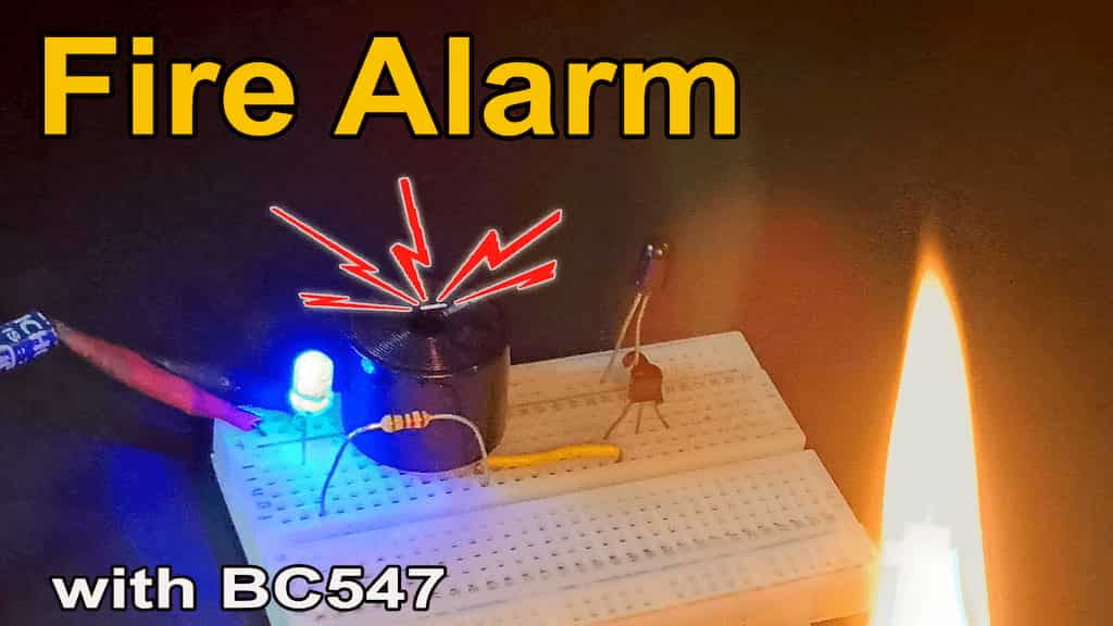 fire detector with BC547