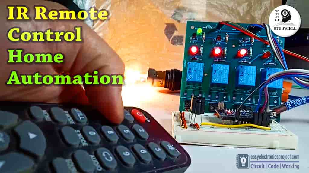 Arduino IR remote control relay