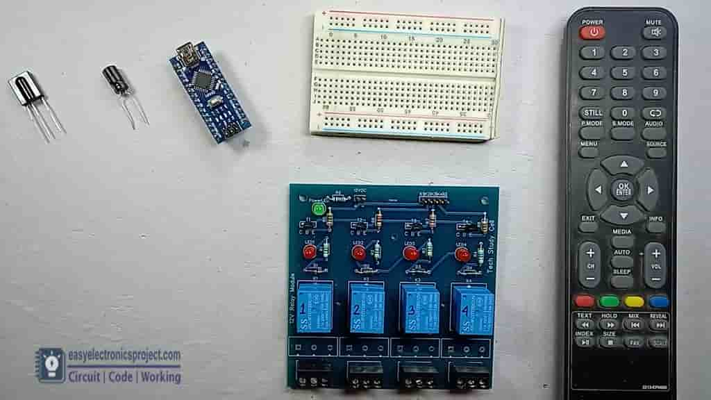 components for Arduino IR remote