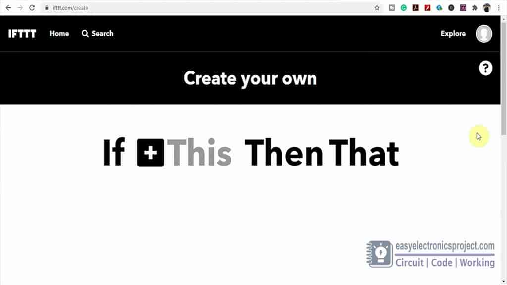 IFTTT platform