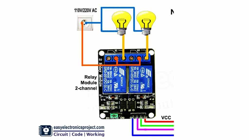 Relay module connection