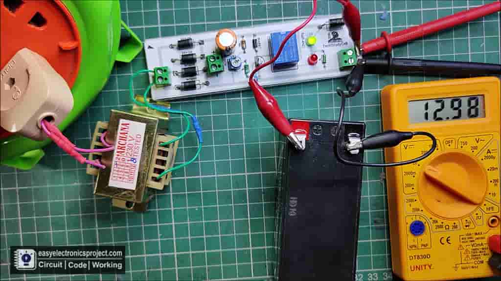 Auto cut off Battery Charger