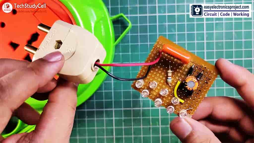 How To Connect LED To 220V AC Current :- 5mm LED को 220V पर कैसे चलाये 