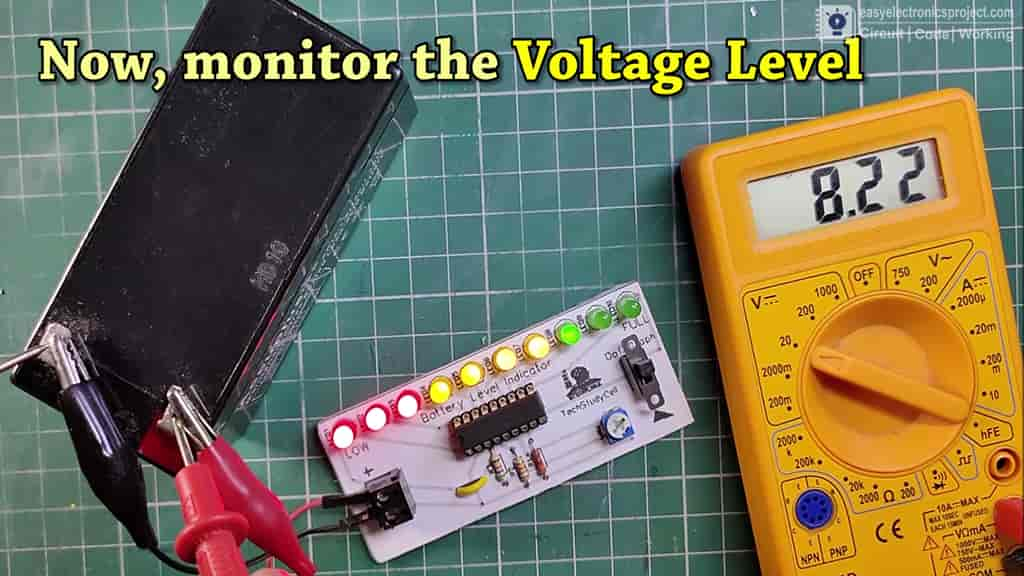 Connect 12V battery