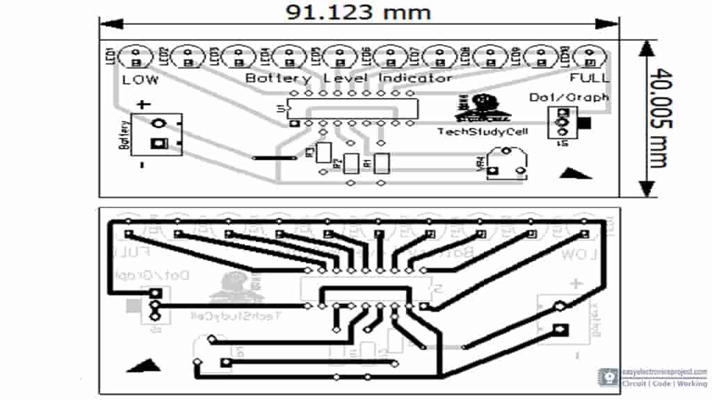 9v low battery indicator circuit low current