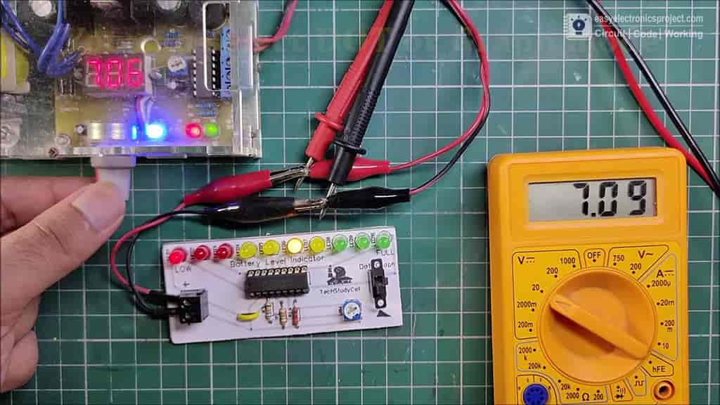 volt Level indicator in dot mode