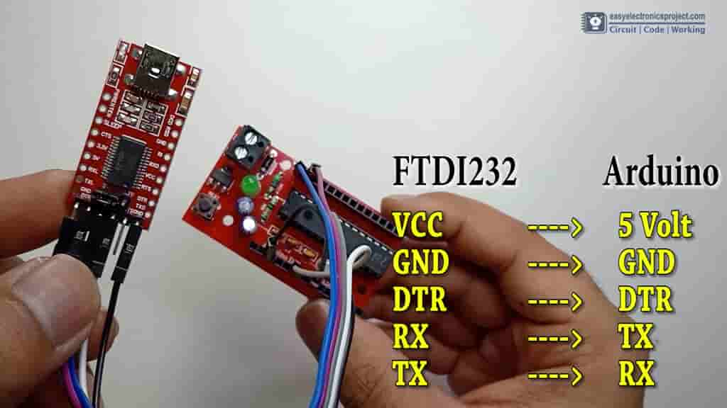 FTDI232 connections