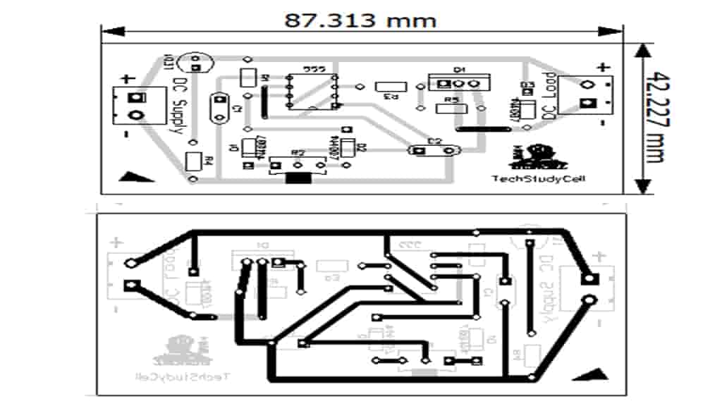 PWM motor speed control PCB layout