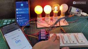 Home Automation project 2024 - ESP32 Alexa Google Home