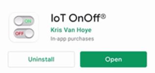 IoT OnOff app