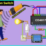Motion Sensor Light using IR Proximity Sensor & CD4017